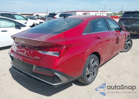 2025 Hyundai Elantra Limited из США, поврежденный, VIN KMHLP4DG4SU936766